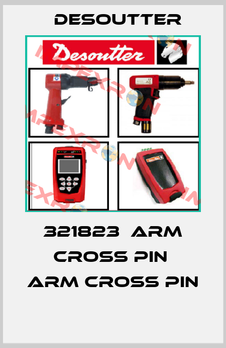 321823  ARM CROSS PIN  ARM CROSS PIN  Desoutter