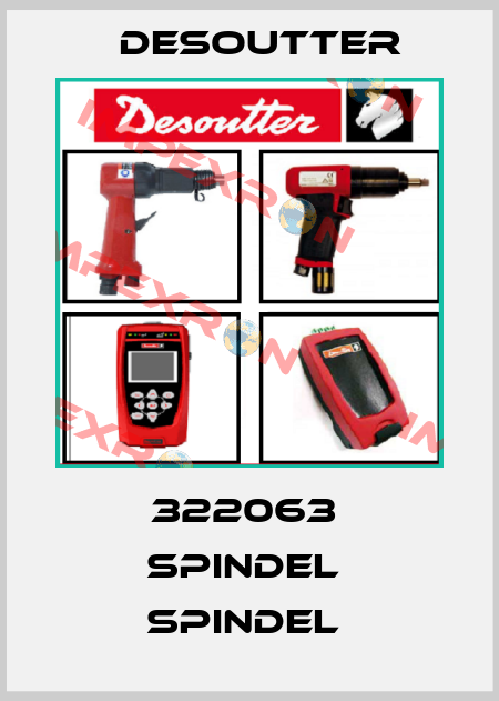 322063  SPINDEL  SPINDEL  Desoutter