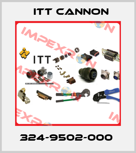 324-9502-000  Itt Cannon