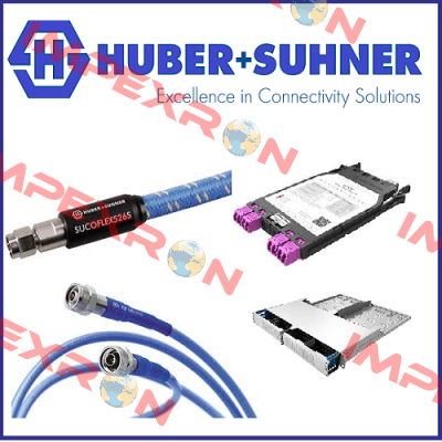 RXL 155 1MM2 BK (12420038-100)  Huber Suhner