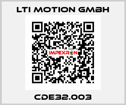 CDE32.003 LTI Motion GmbH