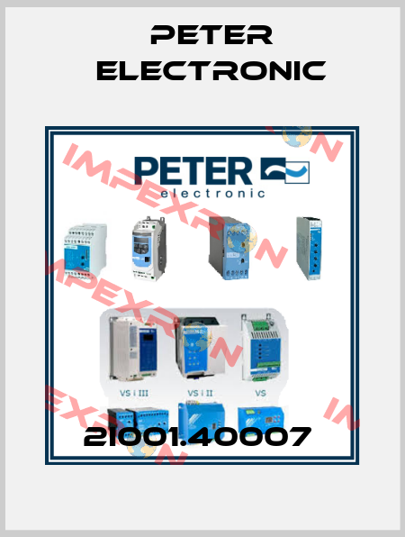 2I001.40007  Peter Electronic
