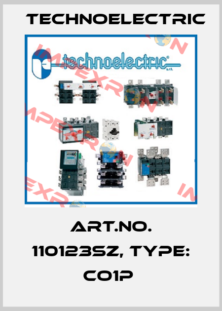 Art.No. 110123SZ, Type: CO1P  Technoelectric