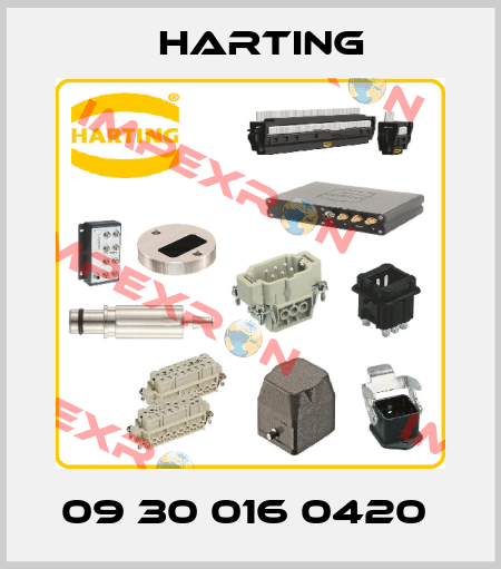 09 30 016 0420  Harting