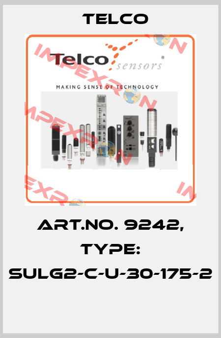 Art.No. 9242, Type: SULG2-C-U-30-175-2  Telco