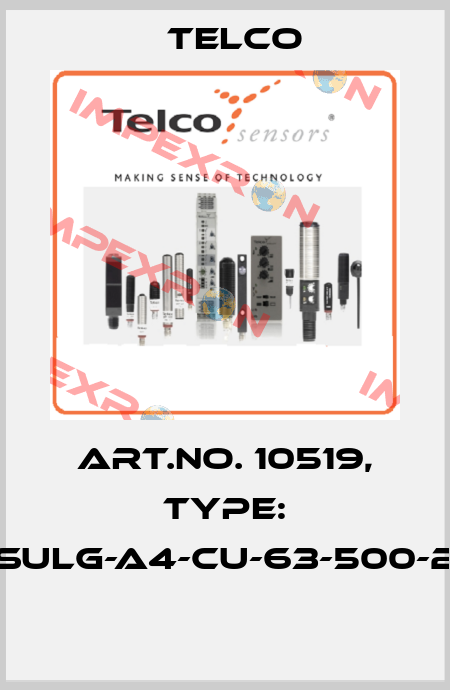 Art.No. 10519, Type: SULG-A4-CU-63-500-2  Telco