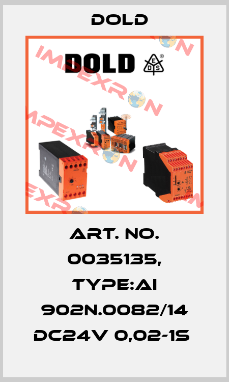 Art. No. 0035135, Type:AI 902N.0082/14 DC24V 0,02-1S  Dold