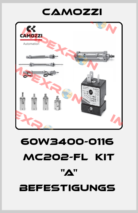 60W3400-0116  MC202-FL  KIT "A" BEFESTIGUNGS  Camozzi