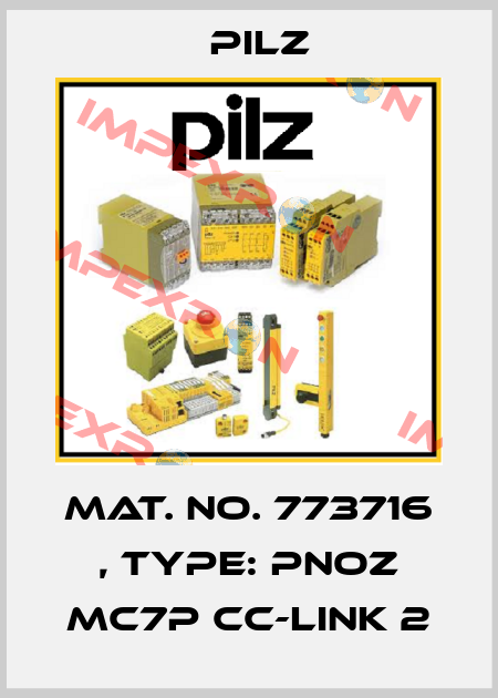 Mat. No. 773716 , Type: PNOZ mc7p CC-Link 2 Pilz