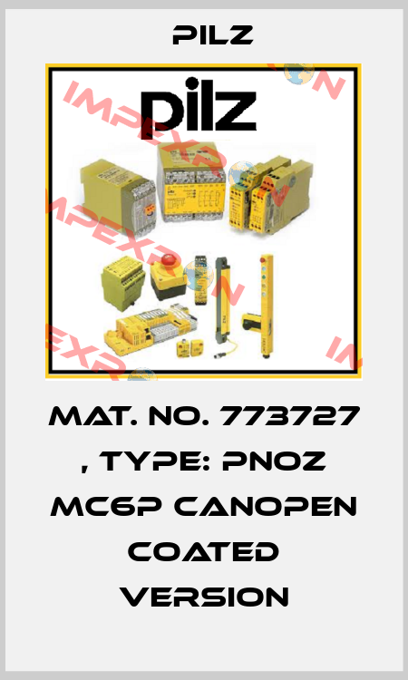 Mat. No. 773727 , Type: PNOZ mc6p CANopen coated version Pilz