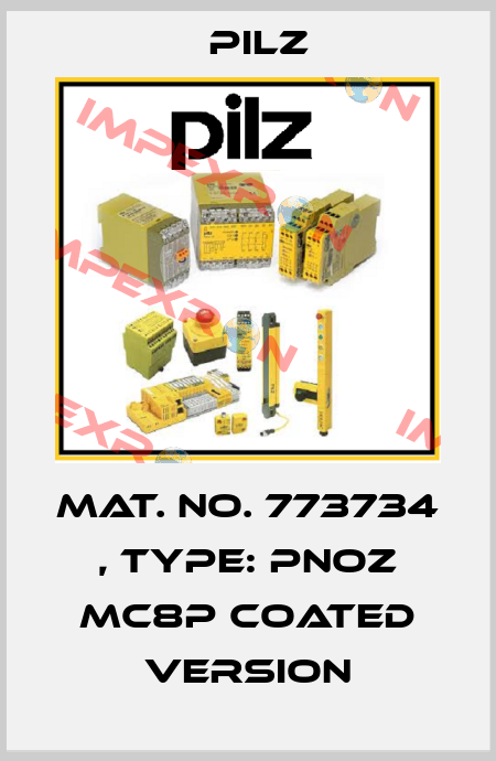 Mat. No. 773734 , Type: PNOZ mc8p coated version Pilz