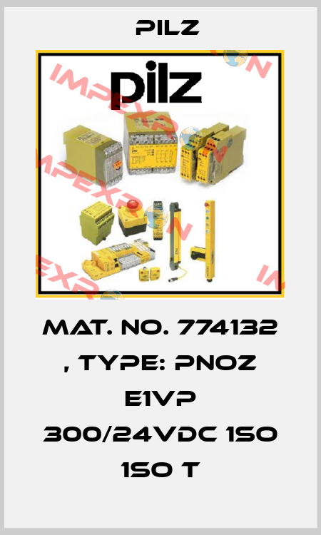 Mat. No. 774132 , Type: PNOZ e1vp 300/24VDC 1so 1so t Pilz