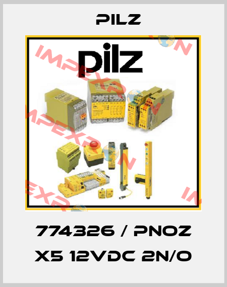 774326 / PNOZ X5 12VDC 2n/o Pilz
