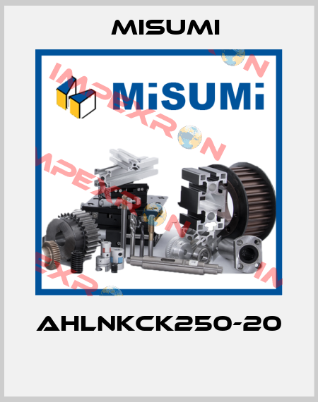AHLNKCK250-20  Misumi