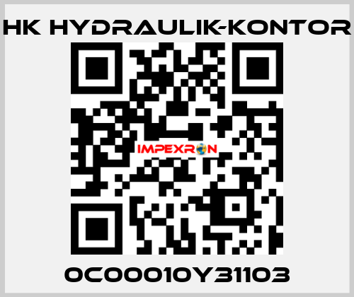 0C00010Y31103 HK HYDRAULIK-KONTOR