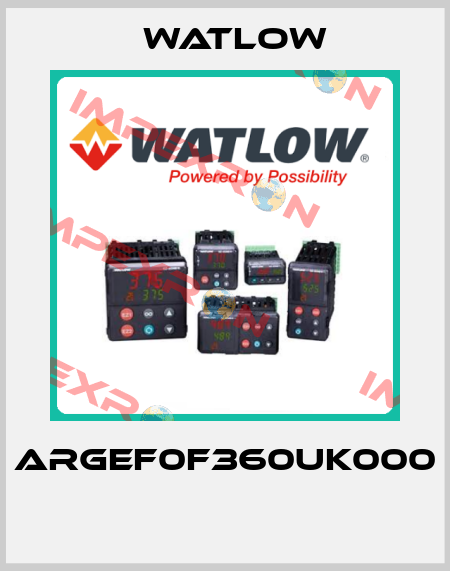 ARGEF0F360UK000  Watlow