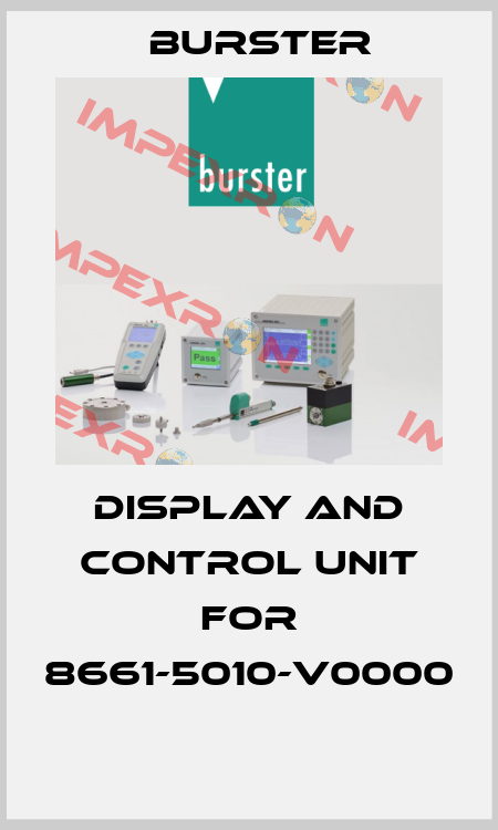 Display and Control unit for 8661-5010-V0000  Burster