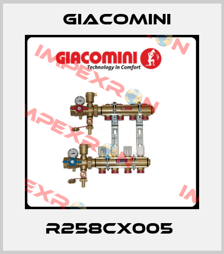 R258CX005  Giacomini