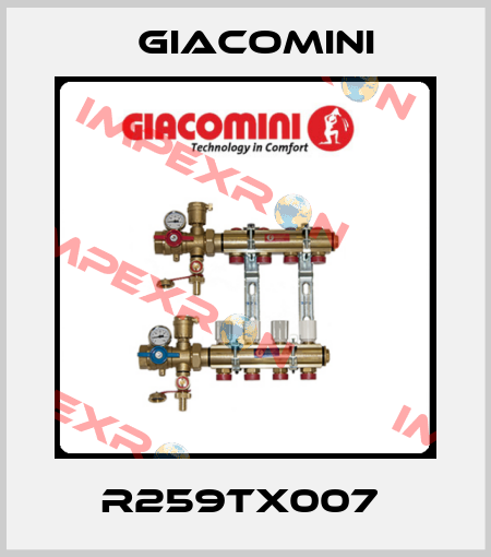 R259TX007  Giacomini