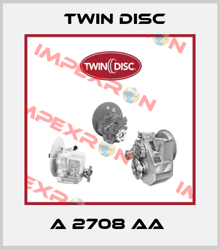 A 2708 AA  Twin Disc