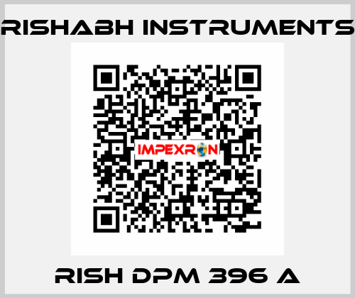 Rish DPM 396 A Rishabh Instruments