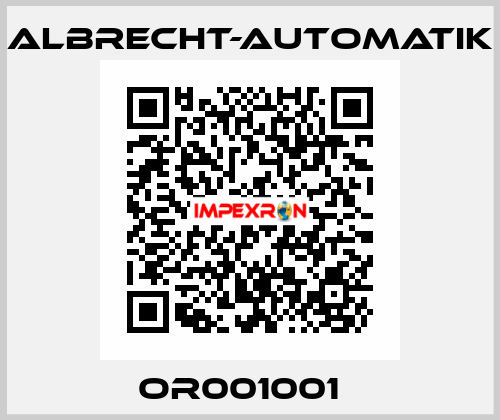 OR001001   Albrecht-Automatik