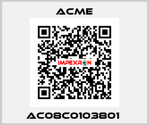 AC08C0103801  Acme
