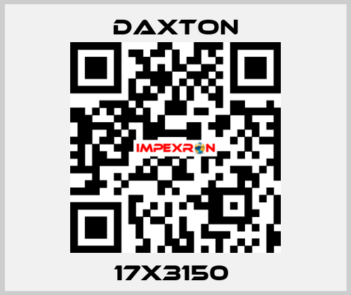 17X3150  DAXTON