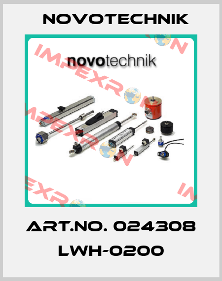 ART.NO. 024308 LWH-0200 Novotechnik