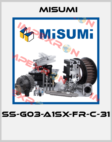 SS-G03-A1SX-FR-C-31  Misumi