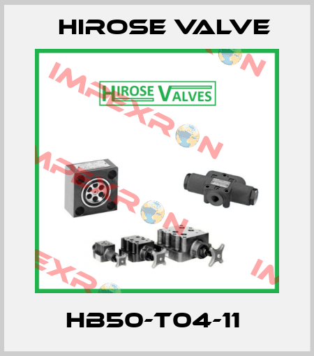 HB50-T04-11  Hirose Valve