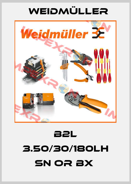 B2L 3.50/30/180LH SN OR BX  Weidmüller