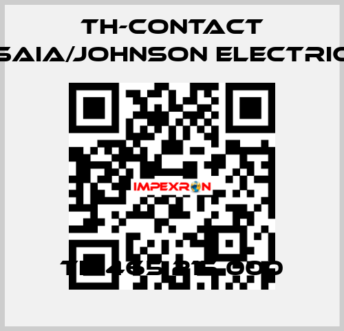 TH 465 215 000 TH-Contact (Saia/Johnson Electric)