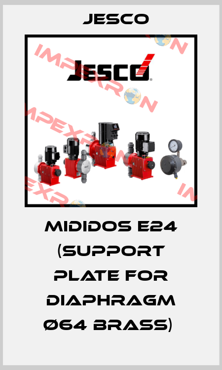 Mididos E24 (Support Plate for Diaphragm Ø64 Brass)  Jesco