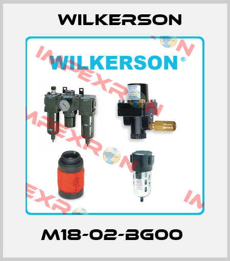 M18-02-BG00  Wilkerson