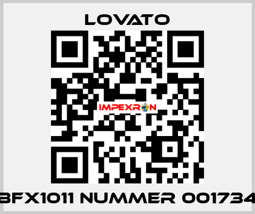 BFX1011 NUMMER 001734 Lovato