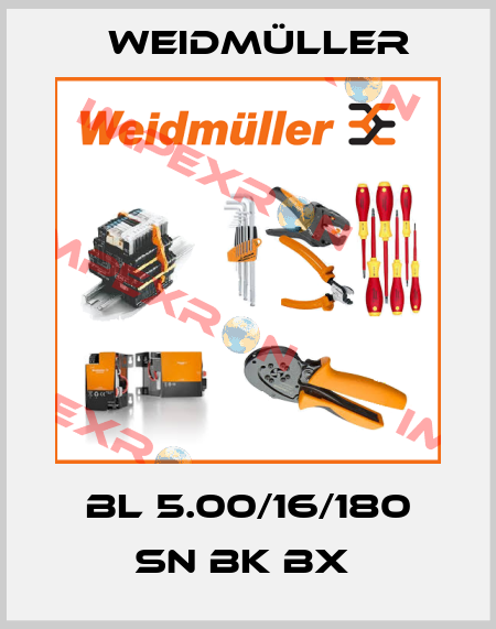 BL 5.00/16/180 SN BK BX  Weidmüller