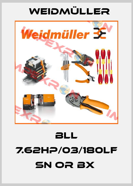 BLL 7.62HP/03/180LF SN OR BX  Weidmüller