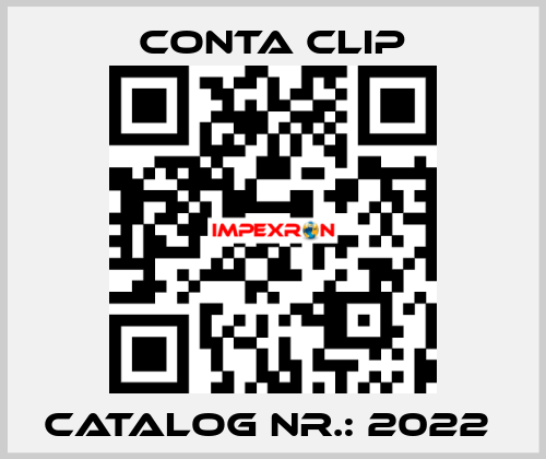 CATALOG NR.: 2022  Conta Clip