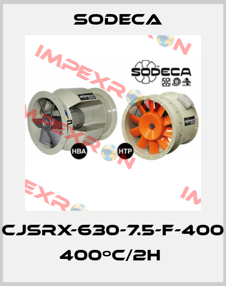 CJSRX-630-7.5-F-400  400ºC/2H  Sodeca