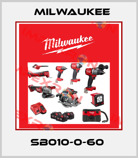 SB010-0-60  Milwaukee
