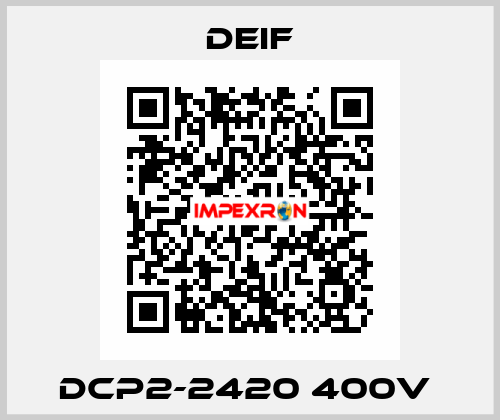 DCP2-2420 400V  Deif