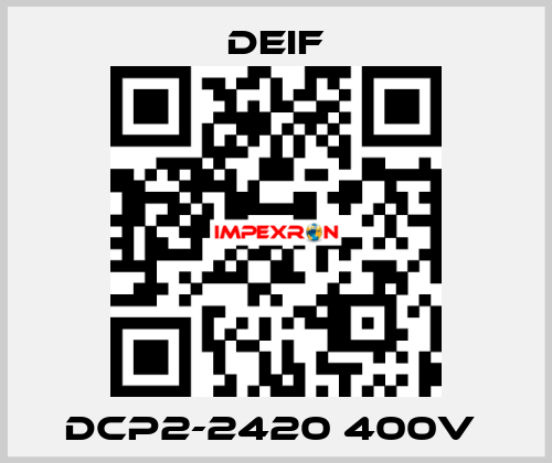 DCP2-2420 400V  Deif