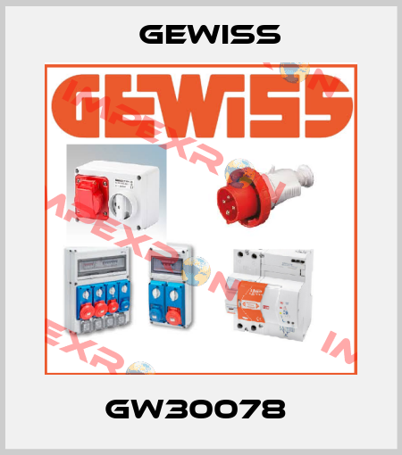 GW30078  Gewiss