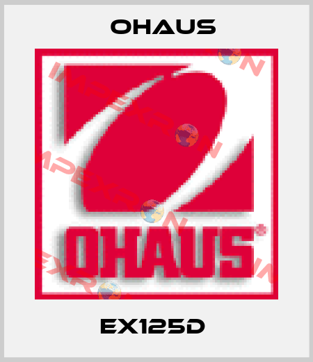 EX125D  Ohaus