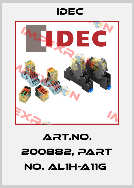Art.No. 200882, Part No. AL1H-A11G  Idec