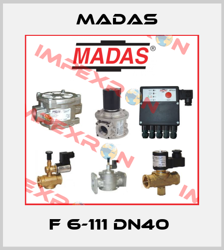 F 6-111 DN40  Madas