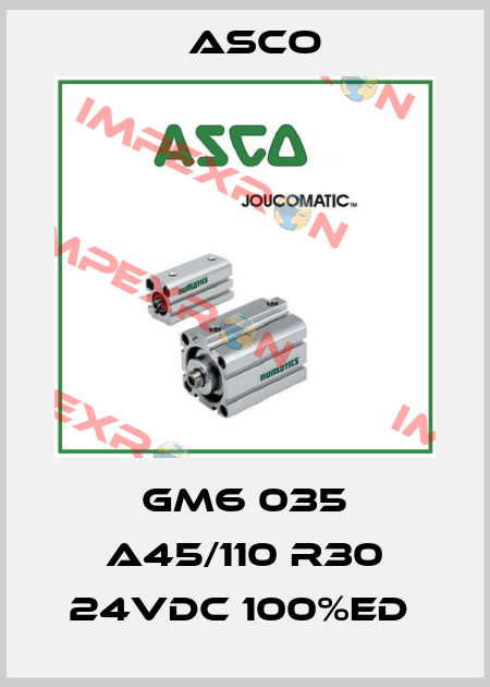 GM6 035 A45/110 R30 24VDC 100%ED  Asco