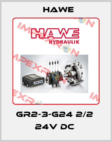 GR2-3-G24 2/2  24V DC  Hawe