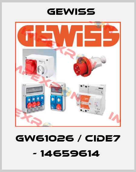 GW61026 / CIDE7 - 14659614  Gewiss